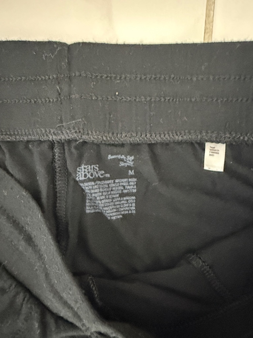 stars above Black Drawstring Pajama Pants - Picture 2 of 3
